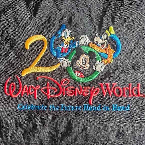 Vintage Disney World 25th Anniversary Tote Bag Mickey & Friends Y2K Collectible - Picture 2 of 15